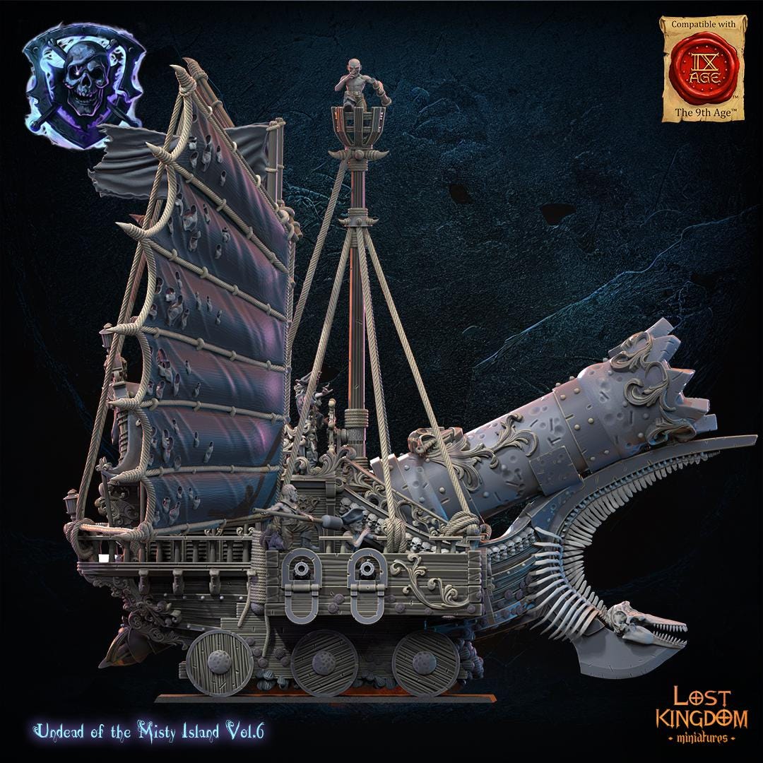 Shipwreck Maker Resin Boss Miniature alternate view 5