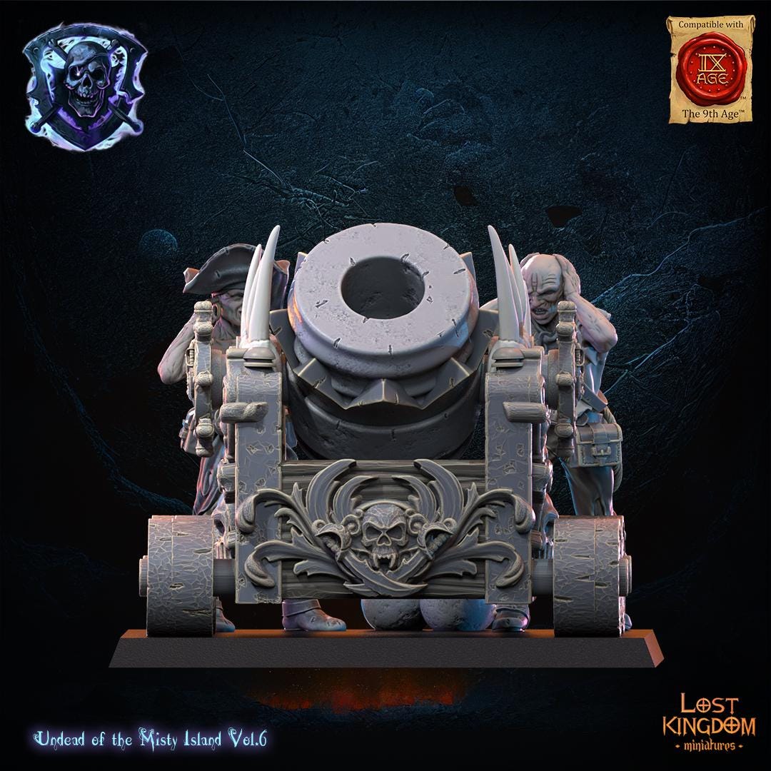 Abyssal Mortar Resin Vehicle Miniature alternate view 4
