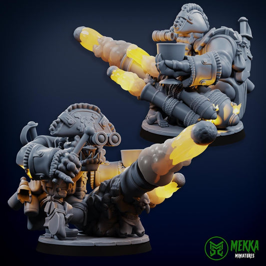 Flashy Pirate #2 Resin Miniature Figure alternate view 2