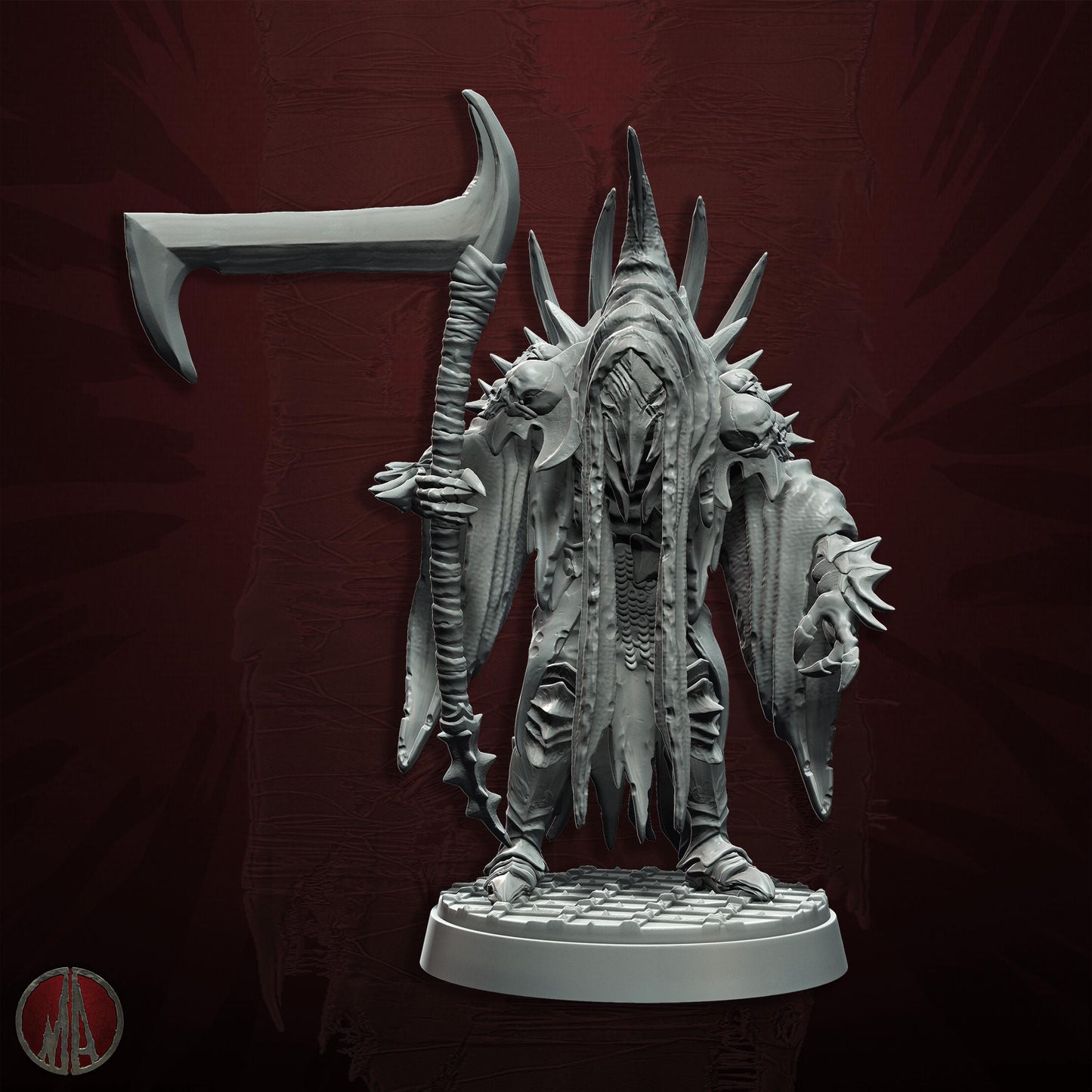 Orc Oracles Resin Miniature Figure alternate view 5