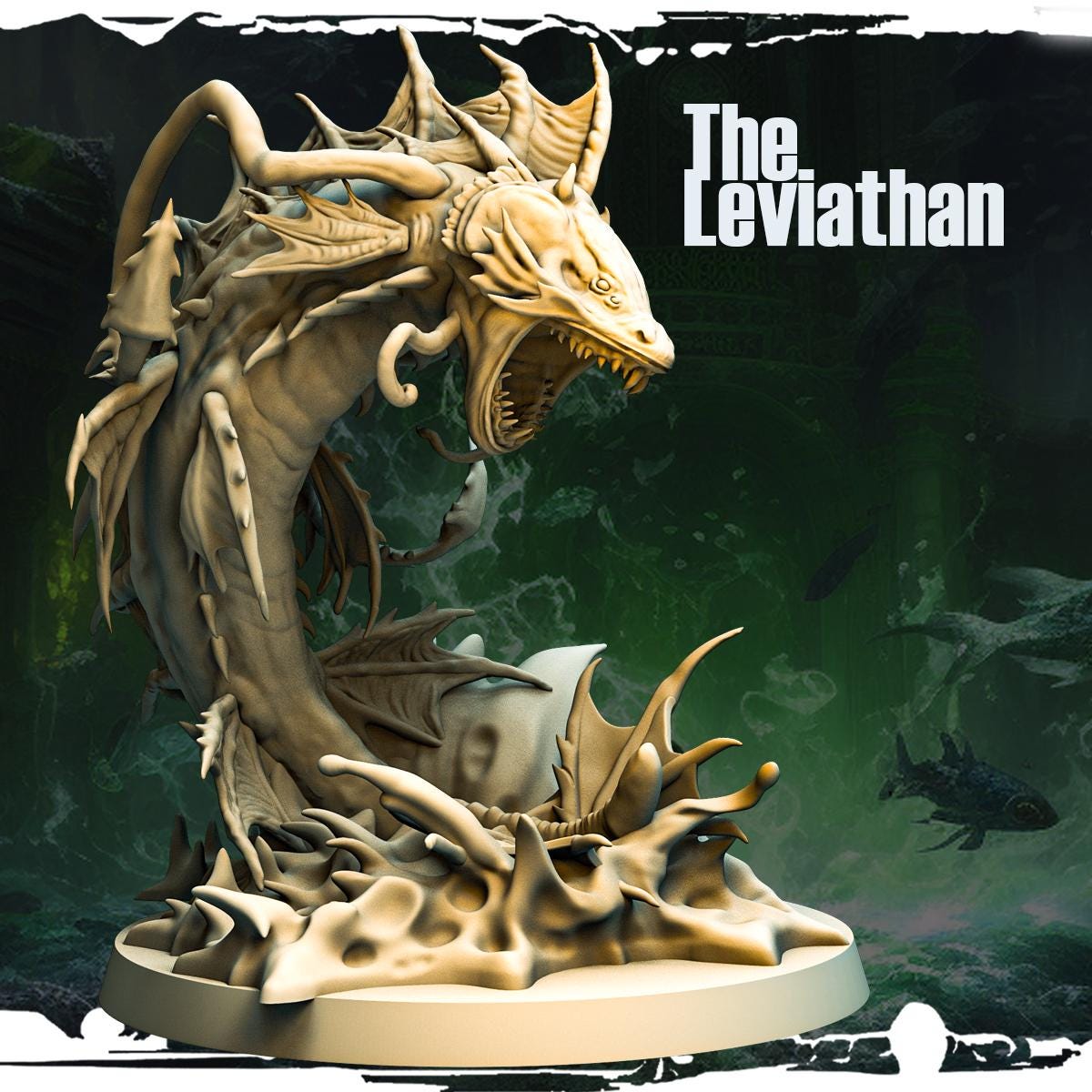 Leviathan Resin Miniature Figure product image