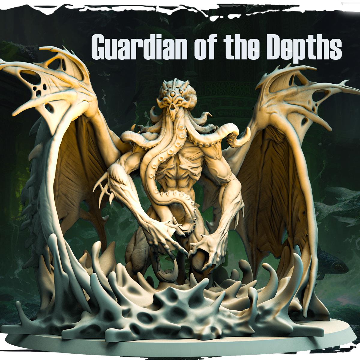 Guardian of the Depths Resin Miniature Figure product image