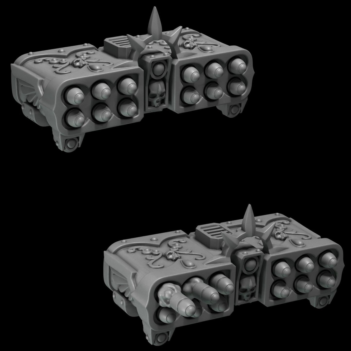 Crimson Wings Heavy Weapons Resin Upgrade Parts alternate view 2