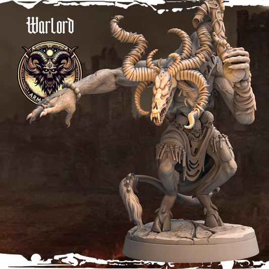 Chaos Beast Warlord Resin Miniatures Set alternate view 2