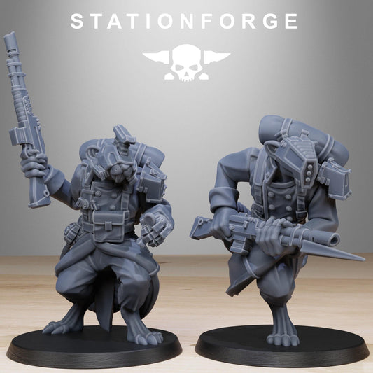 GrimGuard Raticus Resin Miniature Figure alternate view 2