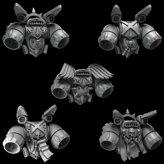 Crimson Lords Jetpack Set #2 Resin Upgrade Parts alternate view 2