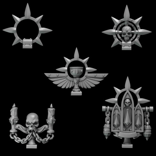 Crimson Lords Decorations and Ornaments Resin Upgrade Parts alternate view 2