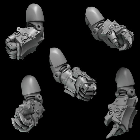 Crimson Wings Fists x10 Resin Upgrade Parts alternate view 2