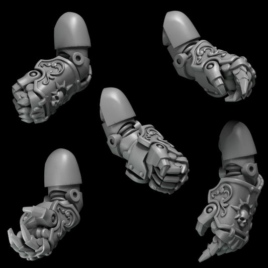 Crimson Wings Big Fists x10 Resin Upgrade Parts alternate view 2
