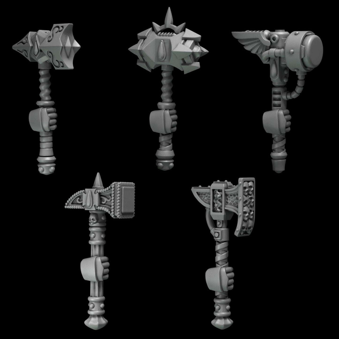 Crimson Wings Hammers x10 Resin Upgrade Parts product image