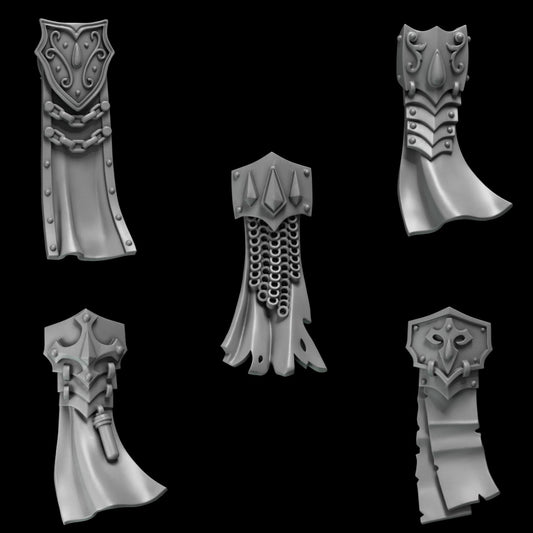 Crimson Lords Loincloths #2 x10 Resin Miniatures Set alternate view 2