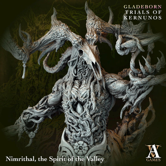 Nimrithal - Spirit of the Valley Resin Miniature Figure alternate view 2