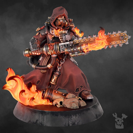 Pyro Zealot Resin Miniature Figure alternate view 2