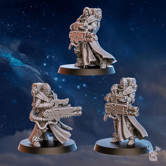 Stormpride Heavy Sisters Squad Resin Miniatures Set alternate view 2