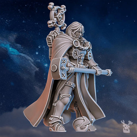 Stormpride Sisters Runerules Master Resin Miniature Figure alternate view 2