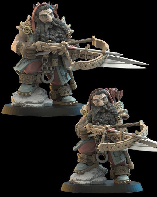 Harald, Dwarf Armbrost Hero Resin Upgrade Parts alternate view 2