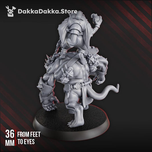 Gargant Digger Rat Resin Boss Miniature alternate view 2
