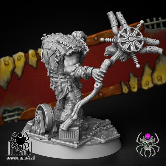Storm Caller Ork Resin Miniature Figure alternate view 2