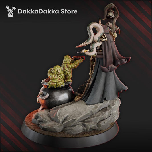 Phoebe the Unholy Well Resin Miniature Figure alternate view 2