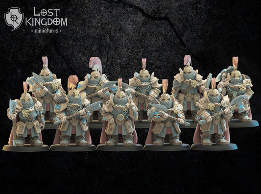 Dwarf Magyabor Guard Resin Boss Miniature alternate view 2
