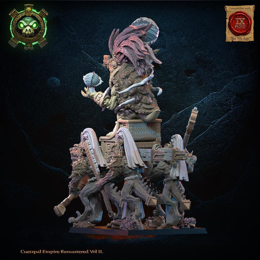 Tezcatlipoca, The Living God Resin Boss Miniature alternate view 2