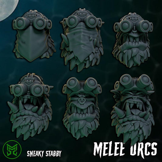 Sneaky Orcs Resin Miniature Figure alternate view 2