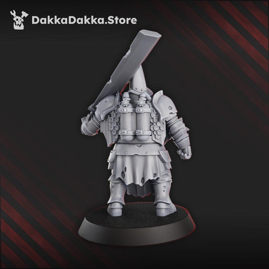 Trench Inquisitorial Resin Miniature Figure alternate view 2