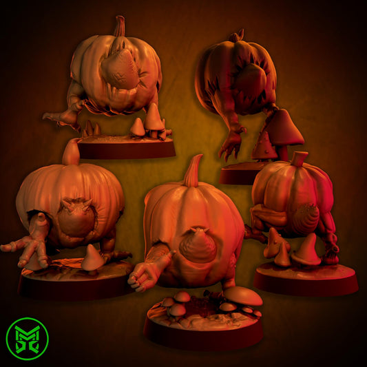 Halloween Chompaz x5 Resin Miniatures Set alternate view 2