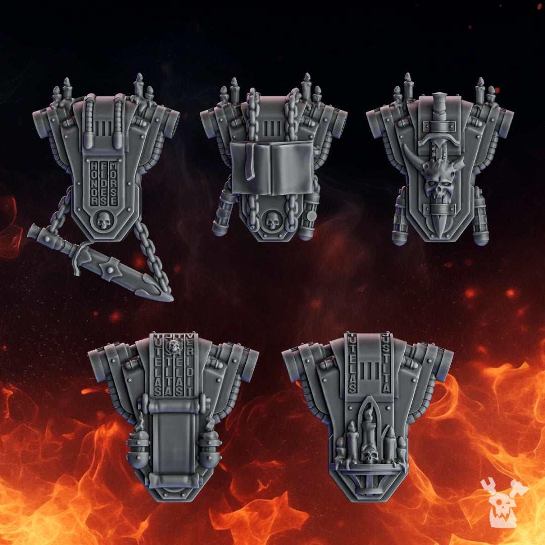 Pactum Aeternum Warden Backpacks x10 Resin Upgrade Parts product image