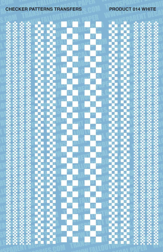 Checker Patterns B/W