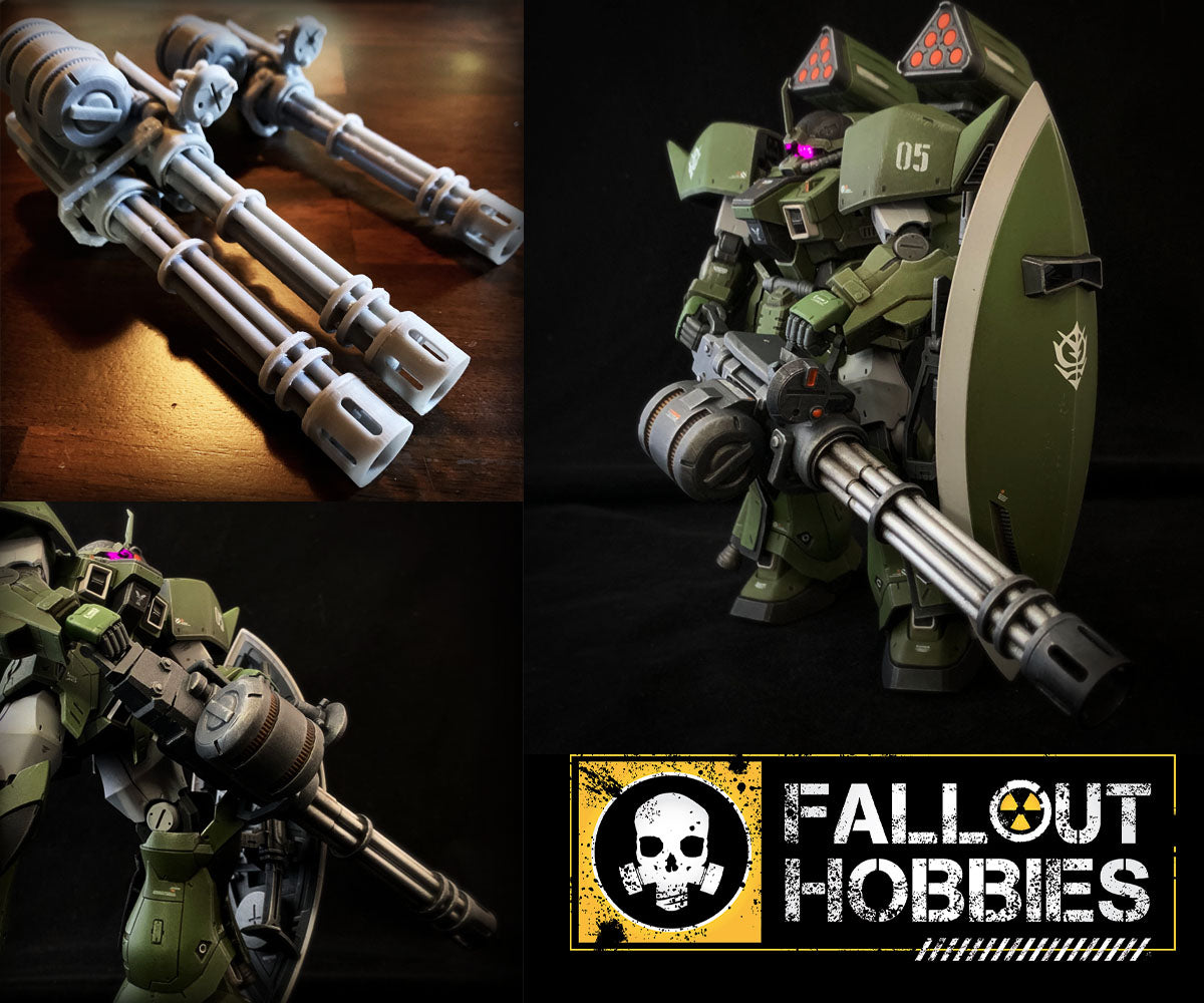 Téléchargement de fichiers STL 3D empilables Gatling Cannon