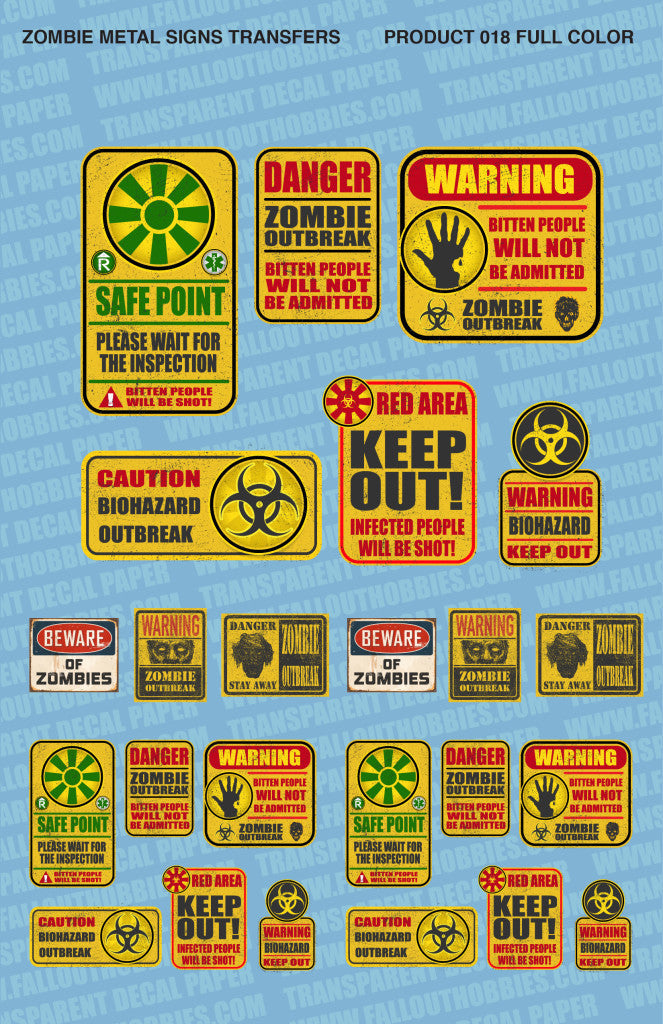Waterslide Decals: Zombies, Pirates, and the Occult