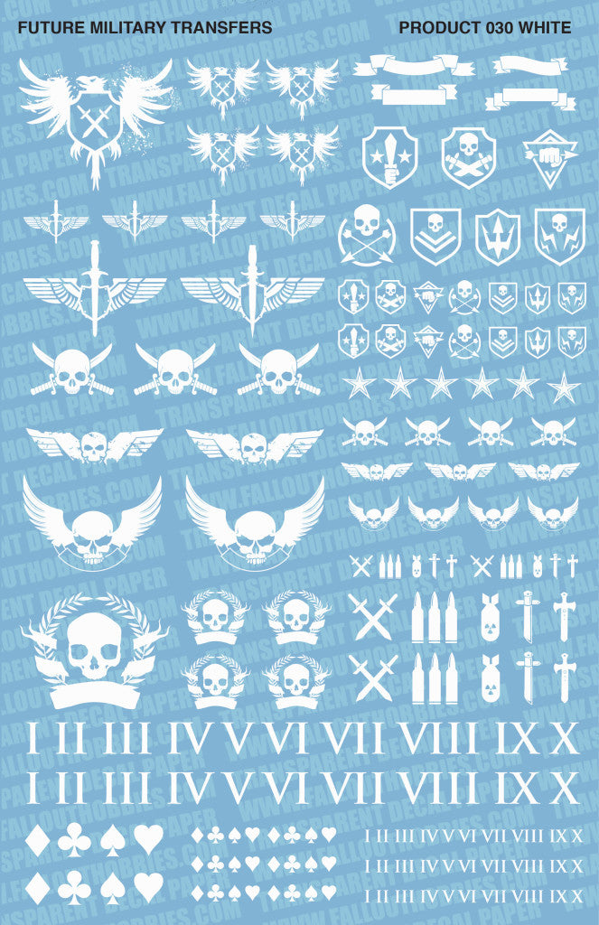 Waterslide Decals: Loyalist / Human