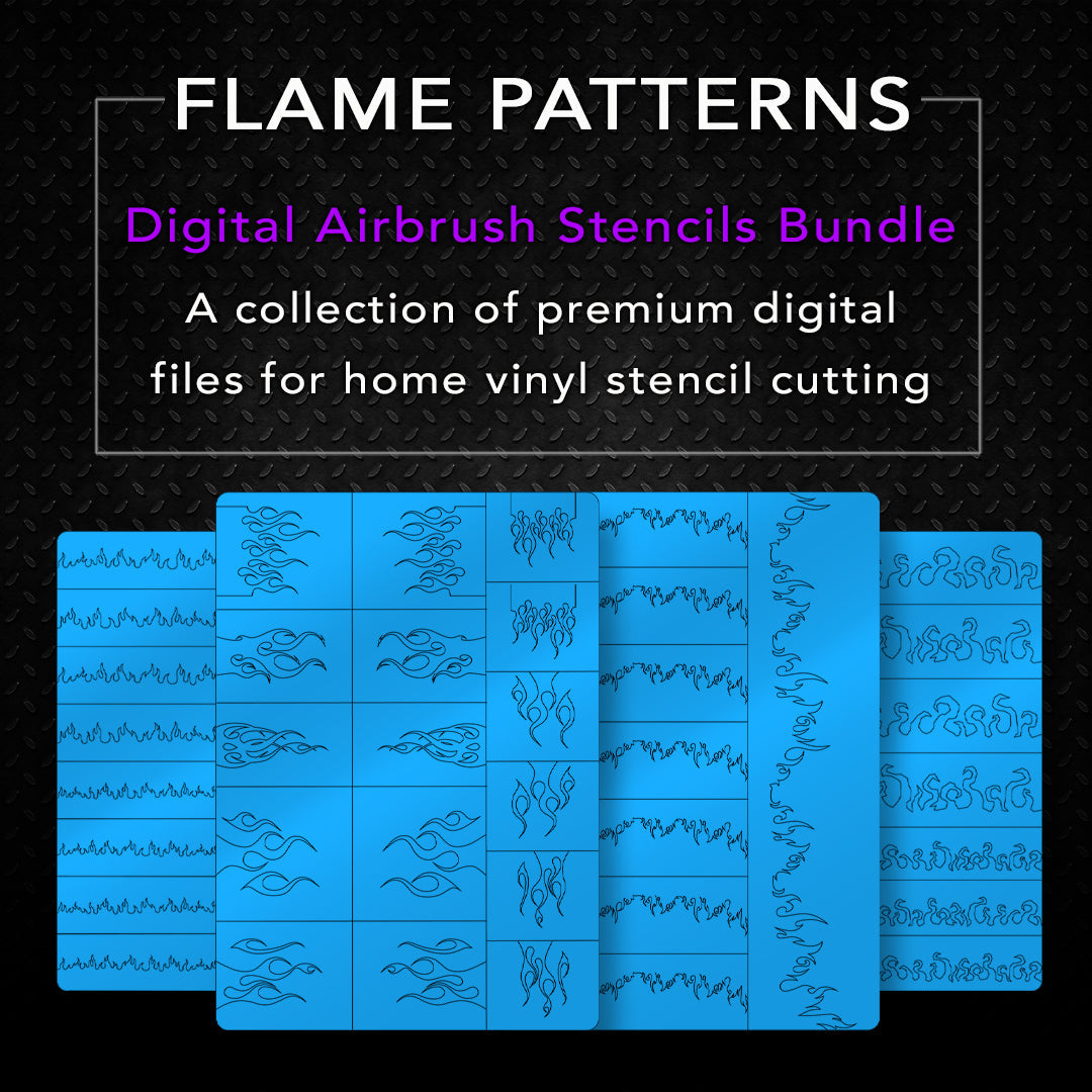 Wasteland Stencil SVG Digital Download Files