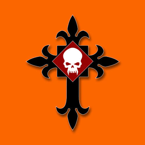 Vampire Skull Cross