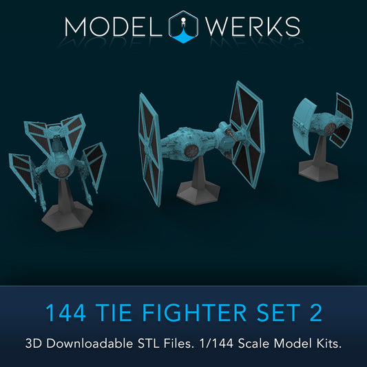 1/144 Tie Set 2 STL File Download