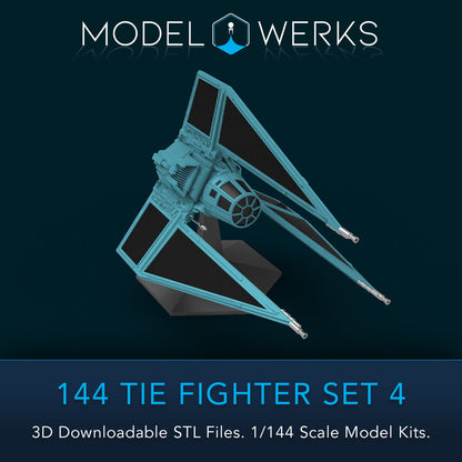 1/144 Tie Set 4 STL File Download