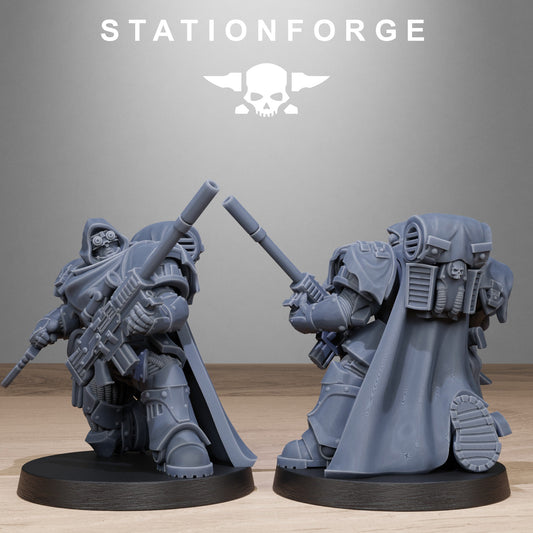 Socratis Snipers x10 Resin Miniatures Set alternate view 2