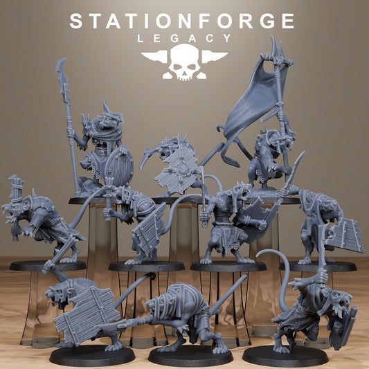 Rotfang Melee Infantry Resin Miniature Figure product image
