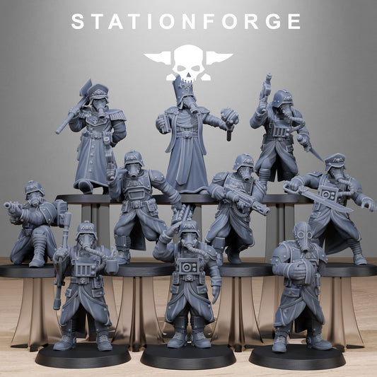GrimGuard Vigils Resin Miniature Figure product image