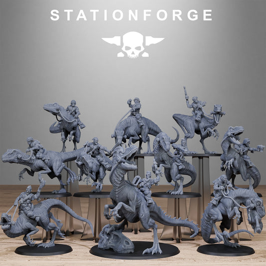 GrimGuard Jungle Raptors Resin Boss Miniature product image