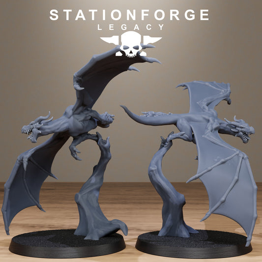 Solaris Dragon Squad Resin Miniatures Set alternate view 2