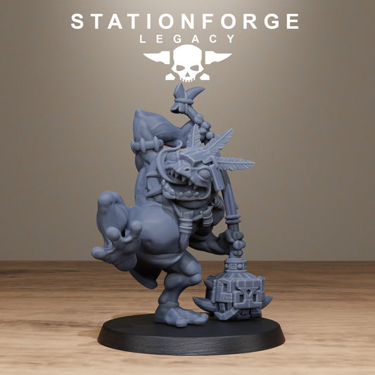 Bogkin Ogres Resin Boss Miniature alternate view 2
