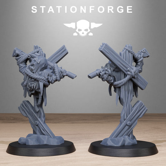 GrimGuard Objective Markers Resin Terrain Set alternate view 2