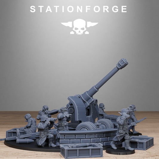 GrimGuard Light Artillery Resin Vehicle Miniature alternate view 2