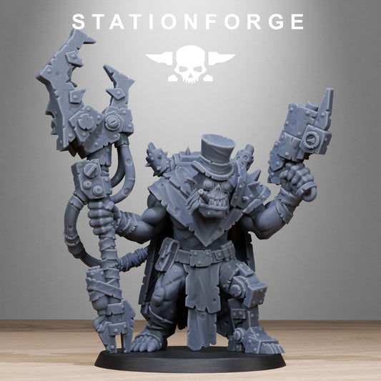Orkaz Madman Resin Miniature Figure alternate view 2
