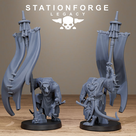 Rotfang Plague Bearers Resin Miniature Figure alternate view 2