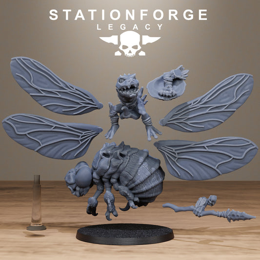 Bogkin Flies Resin Miniature Figure alternate view 2