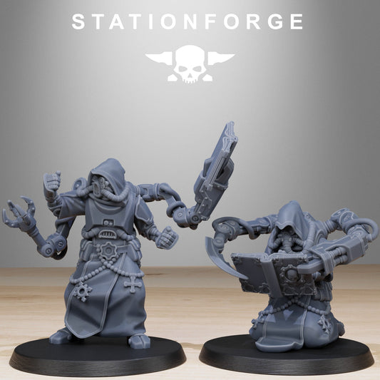 Scavenger Monks Resin Miniature Figure alternate view 2