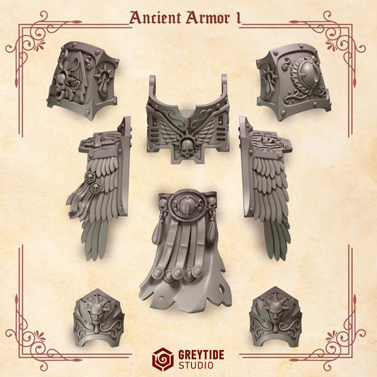 Crimson Lords Ancient Armor Upgrade Kit Resin Upgrade Parts product image